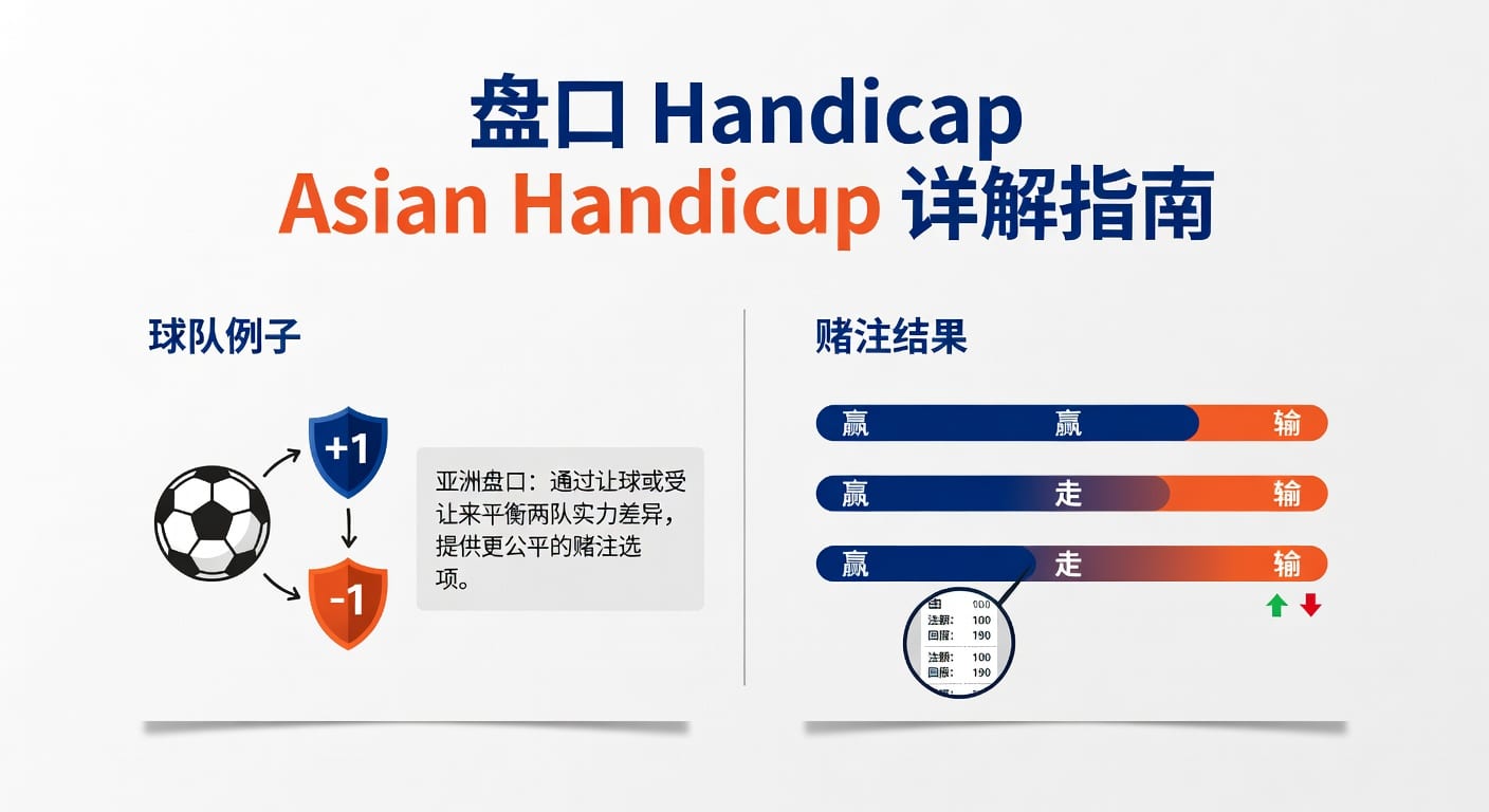 盘口 Handicap Asian Handicap：2026年世界杯投注实战指南