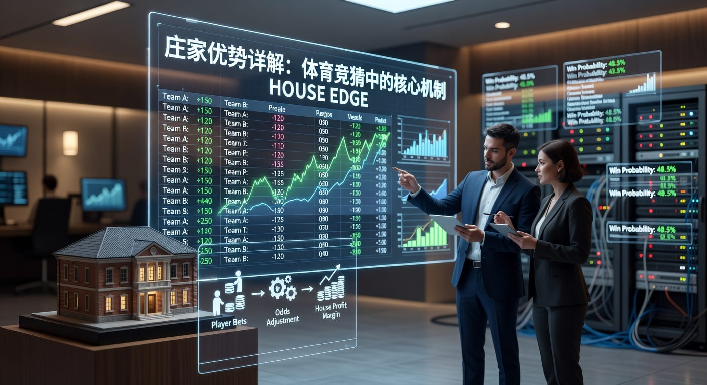 庄家优势House Edge解析：体育博彩赔率、盈利之道（2026年世界杯投注）