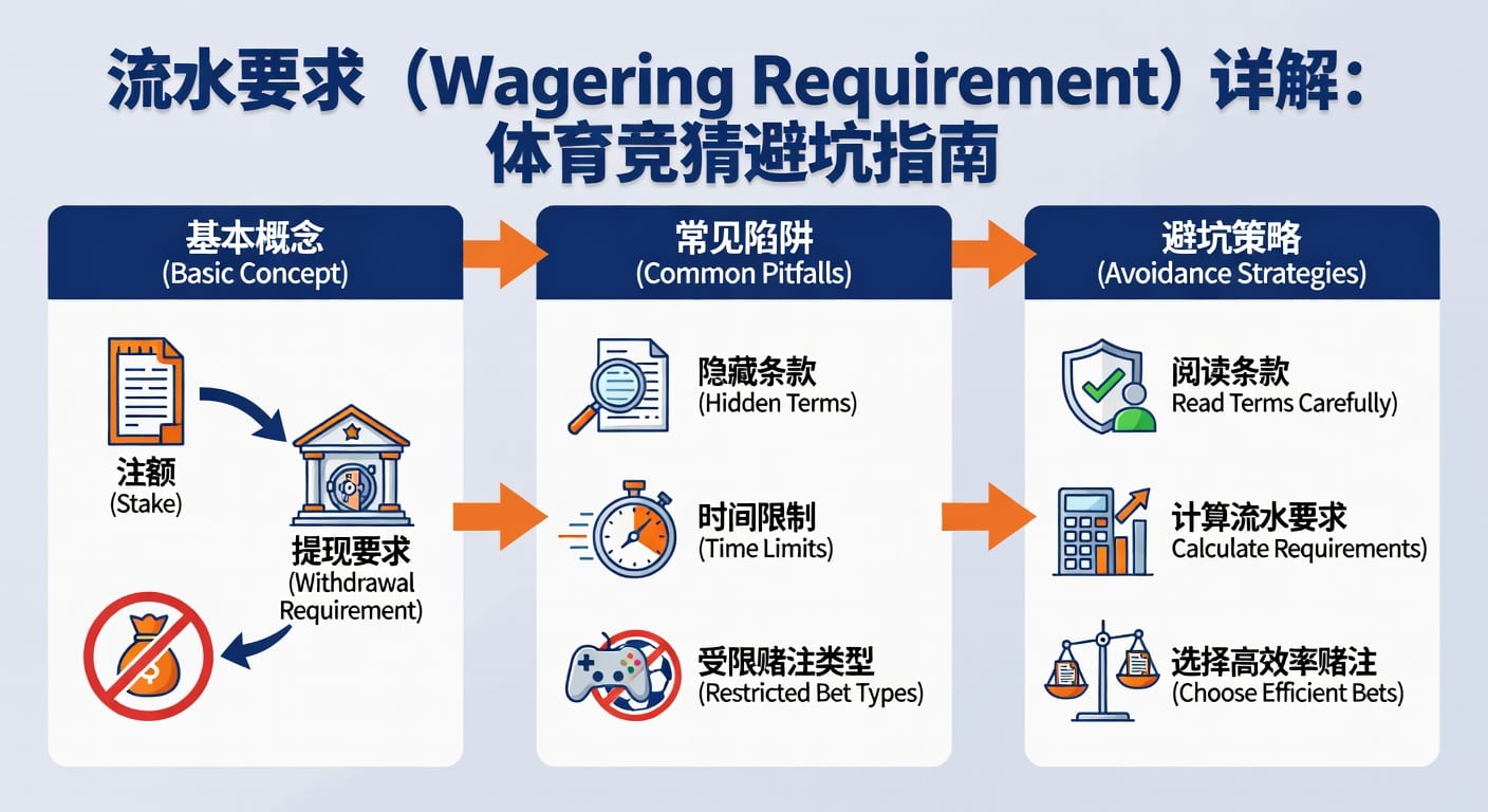 流水要求 Sports Wagering Requirement：资深玩家制胜攻略