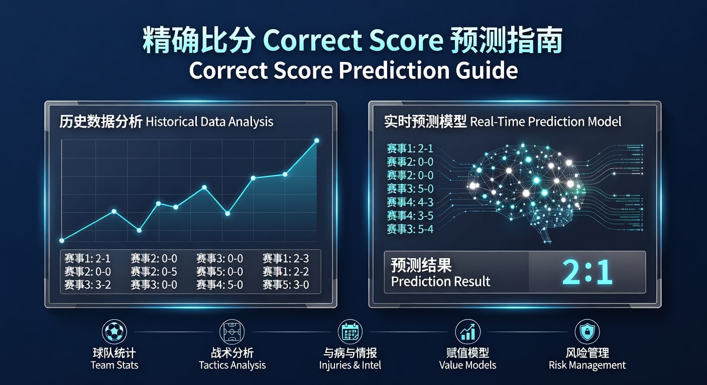 精确比分 correct score：2026年世界杯投注技巧与判断思路