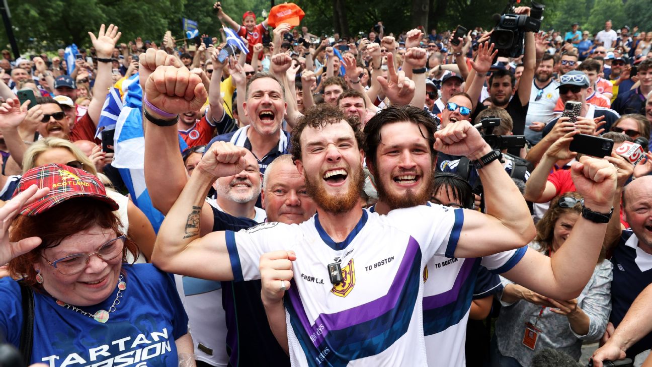 苏格兰球迷涌入波士顿，世界杯出线梦能否成真